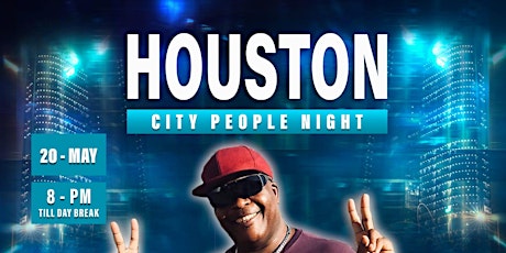 Houston city people night