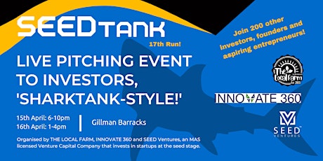 SEEDtank x INNOVATE 360 - SharkTank Style Startup Pitching Event