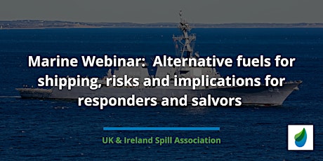Marine Webinar: Alternative fuels for shipping risks and implications
