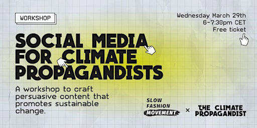 Social Media for Climate Propagandists
