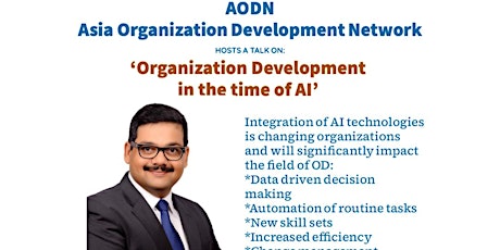 "Organization Development in the time of Artificial Intelligence"