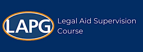 Imagen de colección para  Legal Aid Supervision Courses