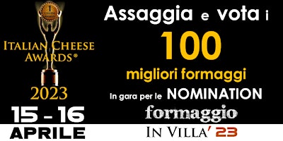 Semifinale Italian Cheese Awards 2023  - Sabato 15 aprile
