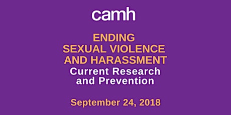 Ending Sexual Violence and Harassment: Current Research and Prevention primary image