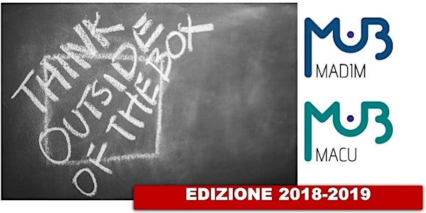 PRESENTAZIONE DEI MASTER MADIM E MACU EDIZIONE 2018-2019