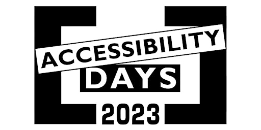 Accessibility Days 2023 primary image