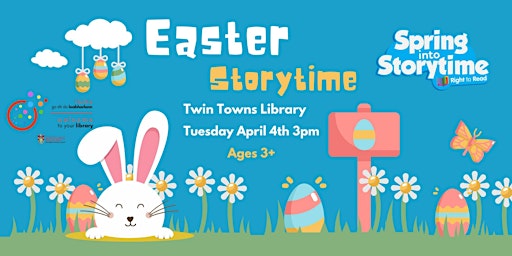 Easter Storytime in Twin Towns Library