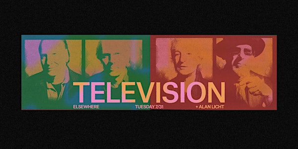 Television @ Elsewhere (Hall)