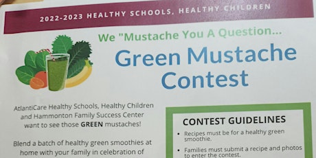 Tropical Green Smoothie Making w/AtlantiCare Healthy Schools
