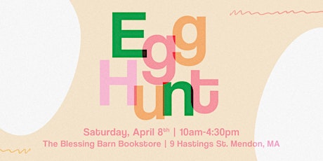 Easter Egg Hunt at The Blessing Barn Bookstore