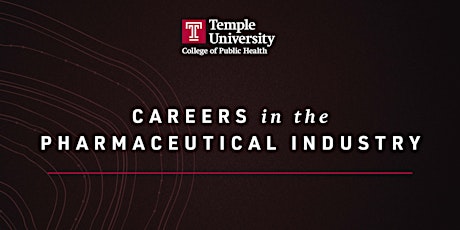 Public Health Careers in the Pharmaceutical Industry