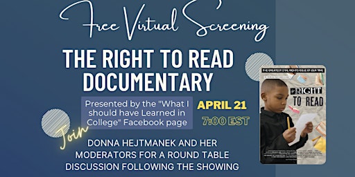 Right to Read Screening