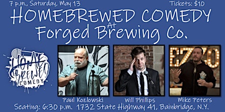 Homebrewed Comedy at Forged Brewing Co.