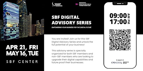 SBF Digital Advisory Series I [ April 21st |  May 16th]