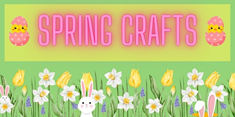 Primaire afbeelding van Spring Crafts @ Warwick Library - BOOKING ESSENTIAL