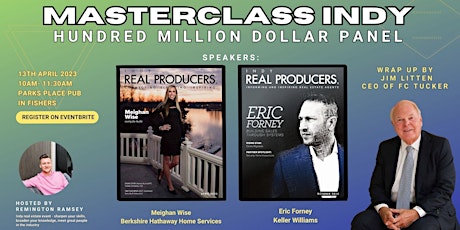 Masterclass Indy - The $100M Panel