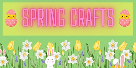 Imagem principal do evento Drop in Spring Crafts @ Wellesbourne Library