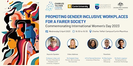 PANEL Promoting Gender Inclusive Workplaces for a Fairer Society  ONLINE