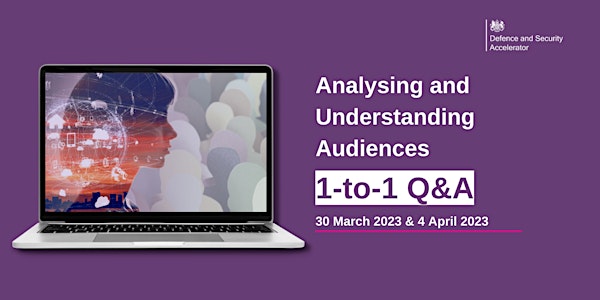 Analysing and Understanding Audiences - Session 1