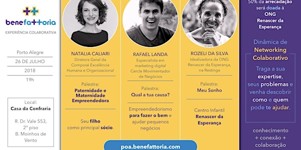 ++ Benefattoria jul.2018 - Empreendedorismo profissional, pessoal e social