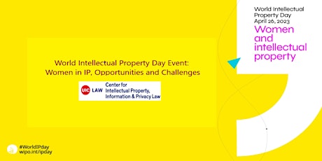 World IP Day Event - Women in IP: Opportunities & Challenges primary image