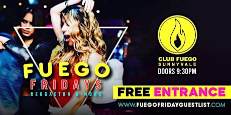 Reggaeton Friday’s @ Club Fuego • Free guest list