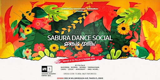 Sabura Dance Social - April