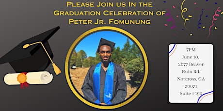 Peter Jr. Fomunung's Graduation Party