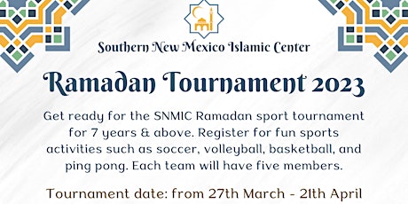 SNMIC Ramadan Tournament 2023