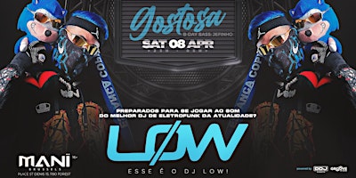 GOSTOSA | DJ LOW | MANÏ BRUSSELS