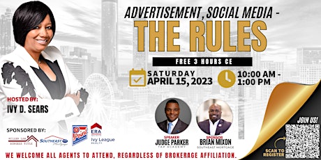Advertisement, Social Media - The Rules