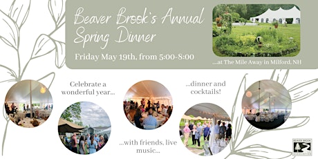 Beaver Brook's Annual Spring Dinner