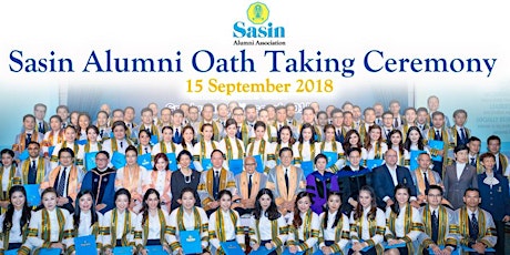 Sasin Alumni Oath Taking Ceremony 2018 primary image