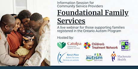 Foundational Family Services Provider Webinar