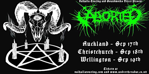Aborted - TerrorVision NZ Tour - Wellington