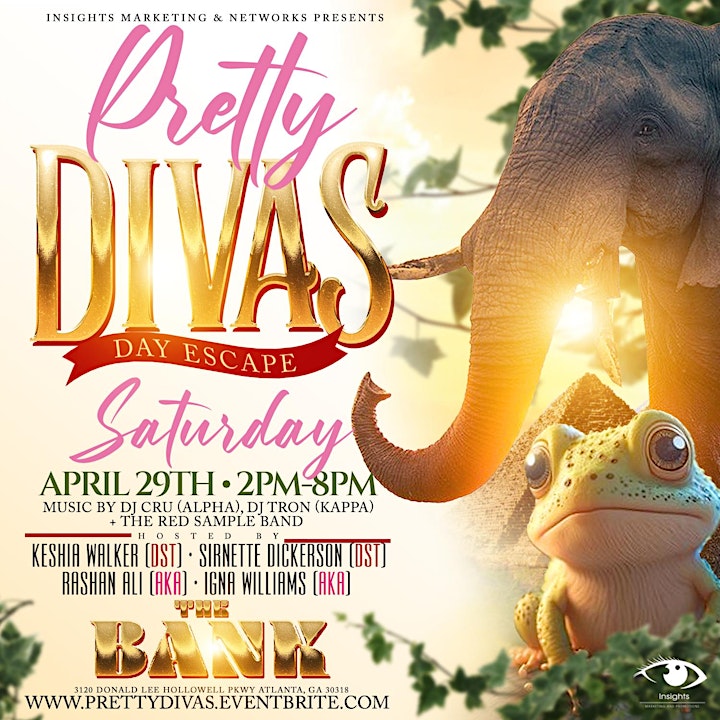 Pretty Divas Day Escape Tickets, Sat, Apr 29, 2023 at 2:00 PM | Eventbrite