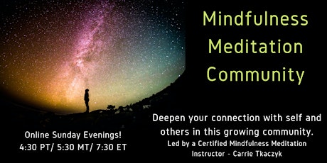Mindfulness Meditation Community
