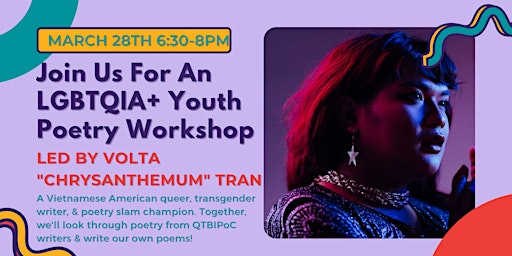 LGBTQIA+ Youth Poetry Workshop