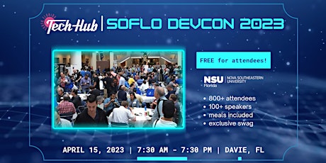 SoFlo Dev Con 2023 | South Florida Tech Hub