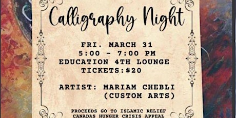 Calligraphy Night
