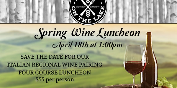 Spring Wine Luncheon