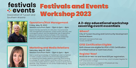 Festivals and Events Workshop 2023