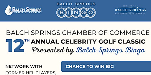 Copy of 12th Annual Balch Springs Chamber Celebrity Golf Classic Volunteers