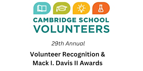 CSV‘s 2023 Mack I. Davis II  Awards and Volunteer Appreciation Event primary image