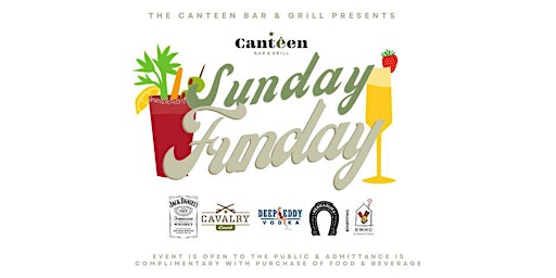 Sunday Funday | Cavalry Court Hotel and The Canteen Bar & Grill primary image