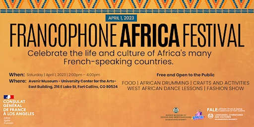 Francophone Africa Festival – CSU Avenir Museum