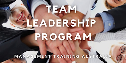 Team Leadership Online Program - 6 x 90 minute workshops (fortnightly) primary image