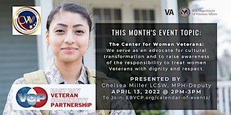 April EBVCP Meeting - The Center for Women Veterans