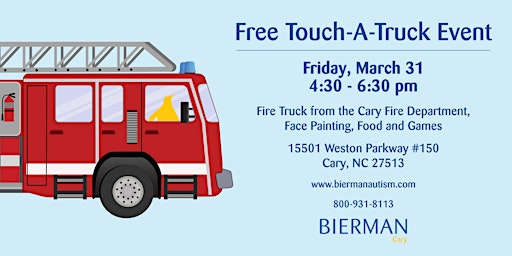Free Sensory-Friendly Touch-A-Truck Event