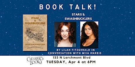 Book Talk! Lilah Fitzgerald's STARS & SWASHBUCKLERS